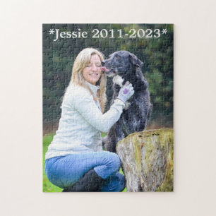 Commemorative Photo Pet Jigsaw Puzzle