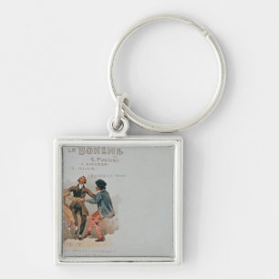 Commemorative Postcard of the opera 'La Keychain