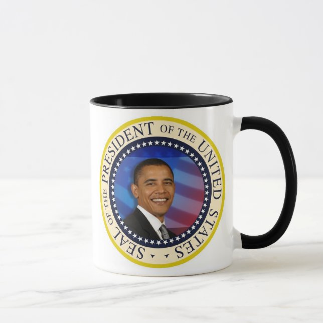 Commemorative President Obama Inauguration Mug (Right)