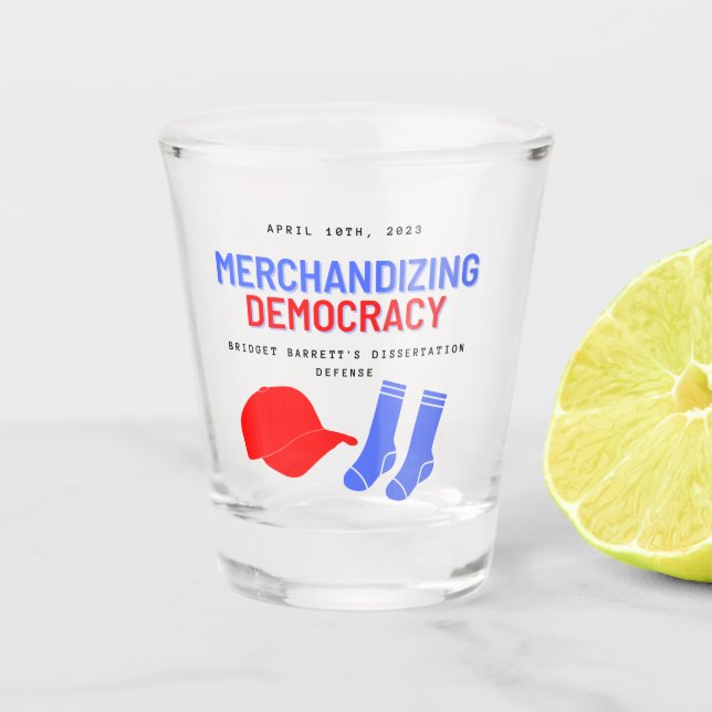 Commemorative shot glass (Front)
