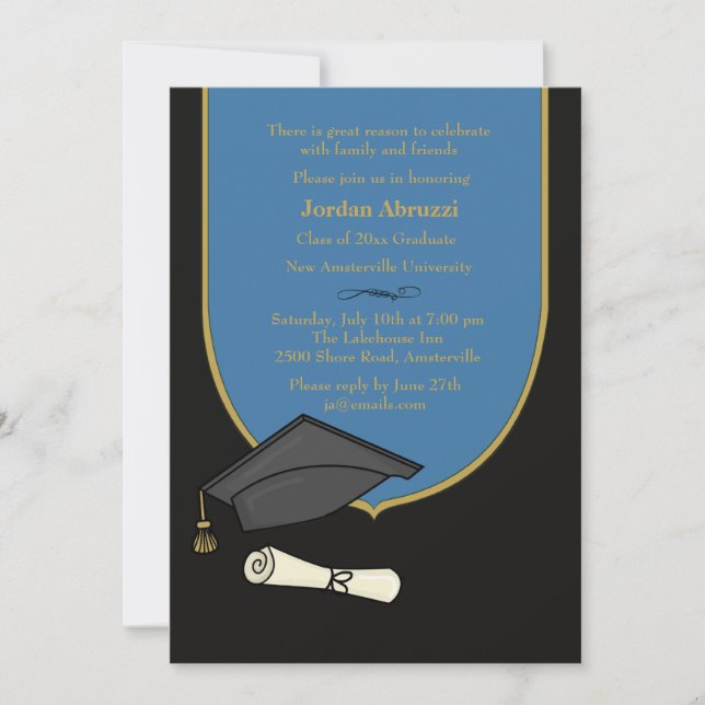 Commencement Day invitation (Front)