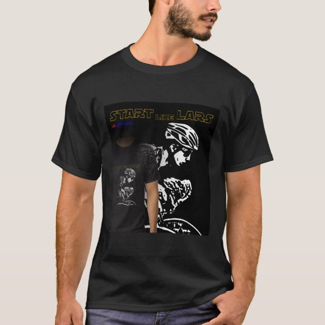 Commencez comme le T-shirt de système de roquette (Devant)