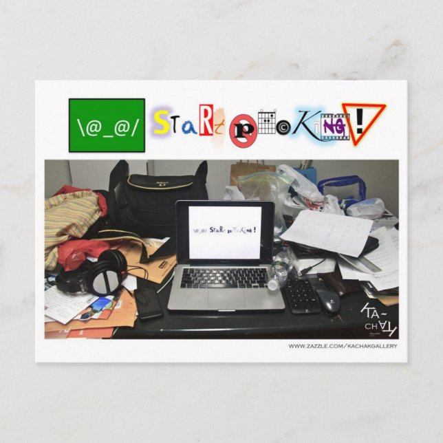 ! COMMENCEZ L'EMBALLAGE ! - CARTES POST (Devant)