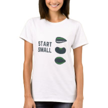 Commencez petit – T-Shirt de jardinier minimaliste