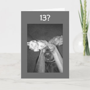 COMMENT AVEZ-VOUS FAIT "13" SI TÔT DE CARTE D'ANNI