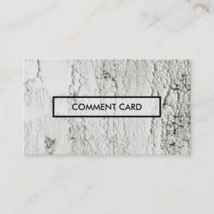 comment card painted chips