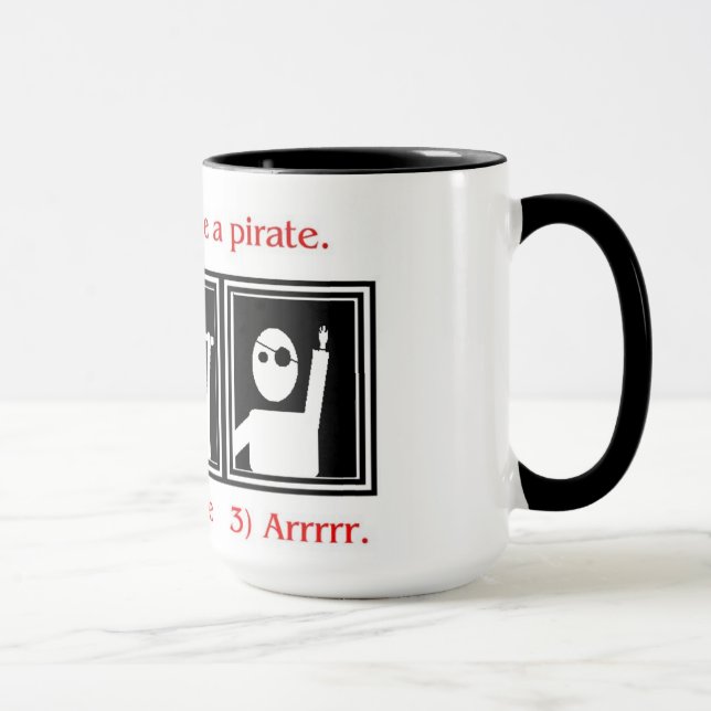 Comment être une tasse de pirate (Droite)