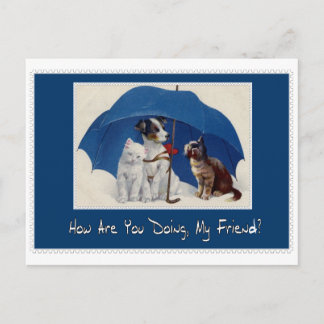 comment faites-vous ma carte postale d'ami ?