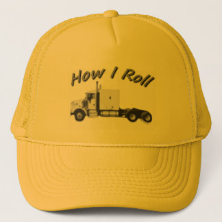 Comment je roule jaune engrenez le casquette de