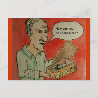 Comment Pouvez-Vous Être Chaussures ? Carte postal