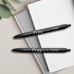 Comment Puis-Je Prier Pour VOUS ? Stylos chrétiens