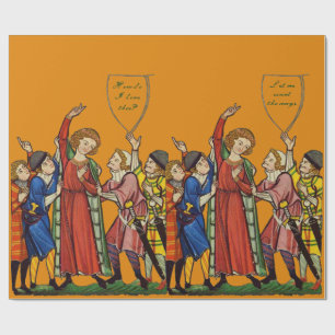 Comment t'aime-t-on ? papier cadeau