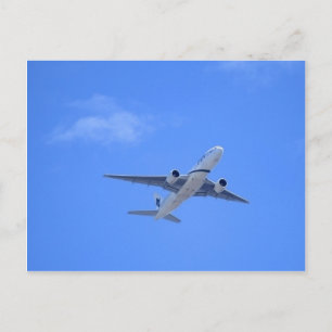 Commercial Airliner Postcard