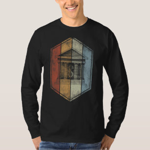 Commercial Bank Retro Vintage Style Finance Accoun T-Shirt