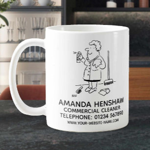 Commercial Cleaner Promotional Coffee Mug