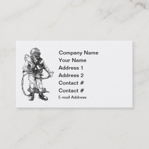 Commercial Diving Business Card