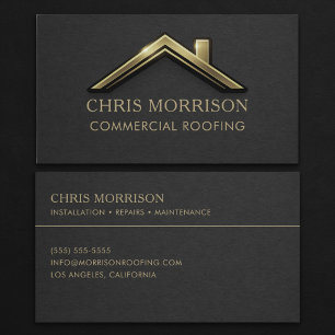 Commercial Roofing Business Card