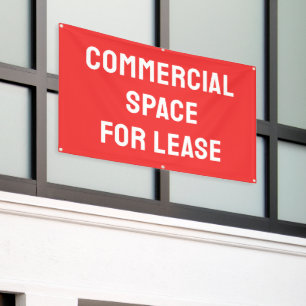 Commercial Space for Lease Banner