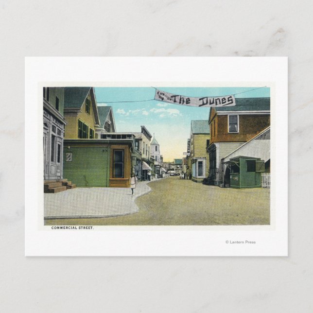 Commercial Street View Postcard (Front)