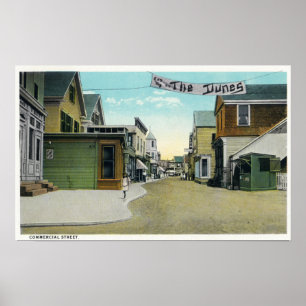 Commercial Street View Poster