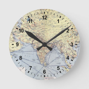 Commercial Trade Routes   South Asia Round Clock
