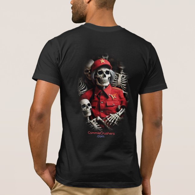 CommieCrushersDesign001 T-Shirt (Back)