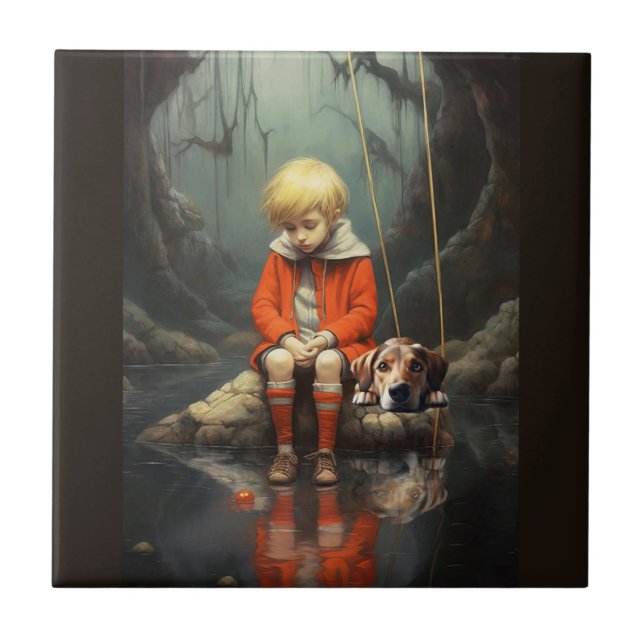 Commiserating Ceramic Tile (Front)