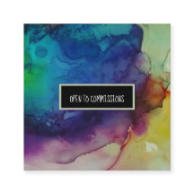 Commissioner All Sizes Square Business Card