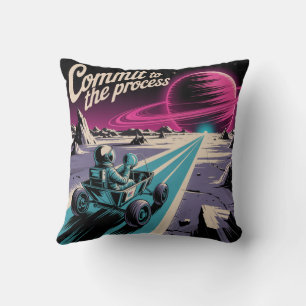 Commit To The Process Throw Pillow