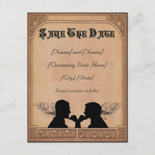 Commitment Ceremony Custom Save-the-Date Cards