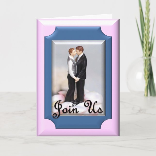 Commitment Ceremony/Wedding Invite (Front)