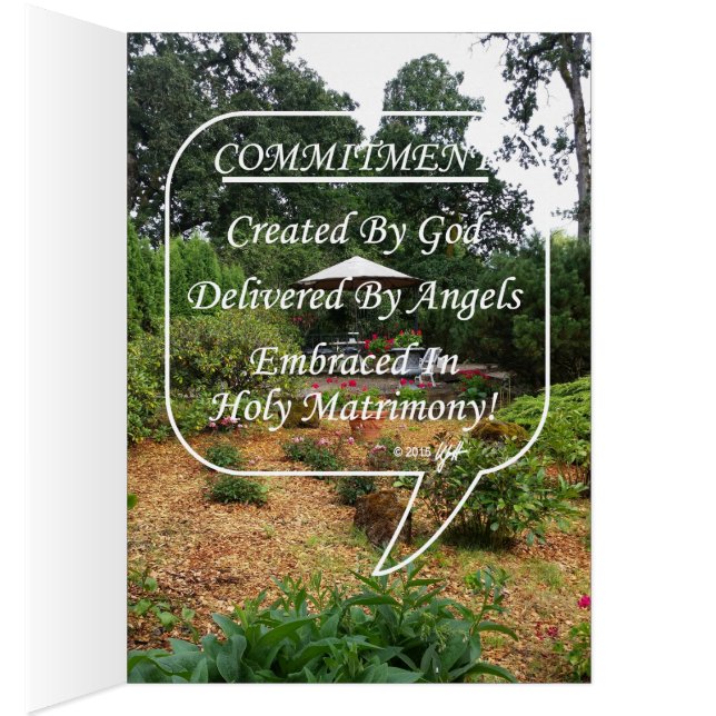 Commitment Created/Delivered/Embraced Garden View (Inside (Right))