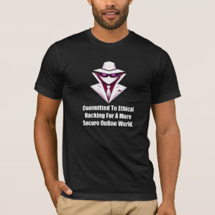 Committed Ethical Hacking Secure Online World T-Shirt