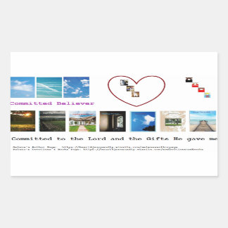 Committed To and Books Sticker