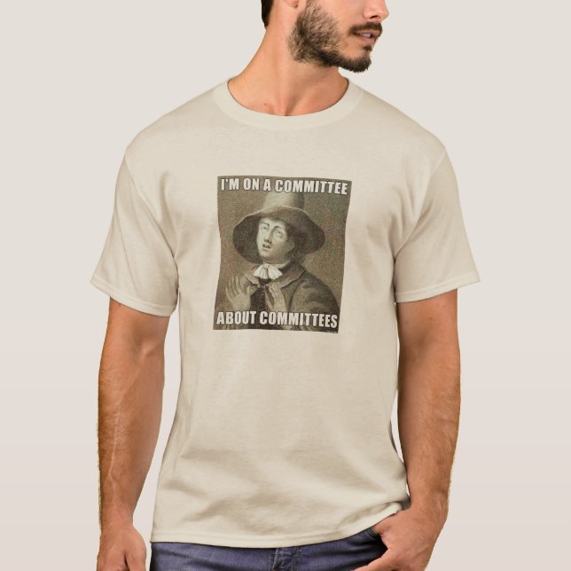 Committee About Committees Tee (Front)