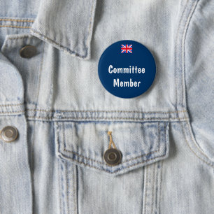 Committee Member 2 Inch Round Button