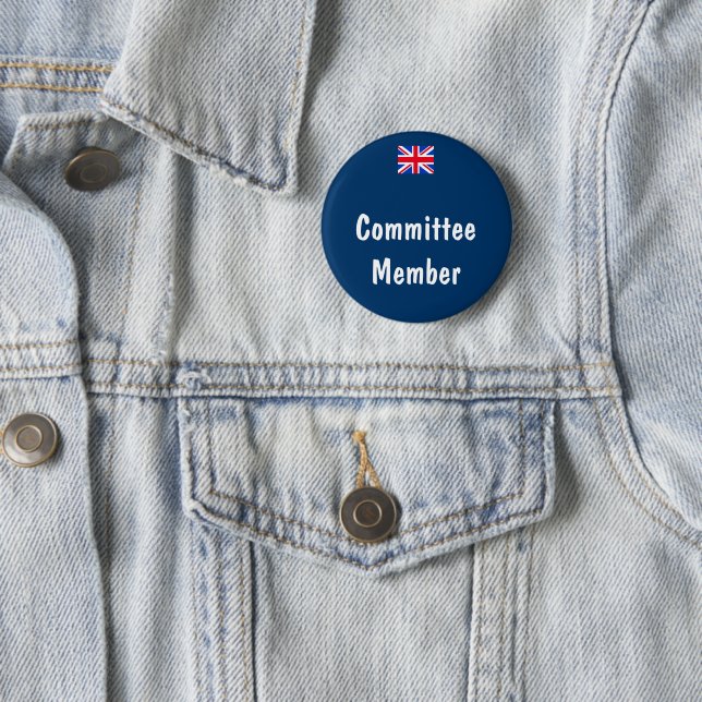 Committee Member 2 Inch Round Button (In Situ)