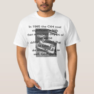 Commodore 64 1985 Advertisement, $595 Multimedia. T-Shirt
