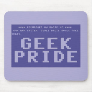 Commodore 64 Geek Pride Mouse Pad