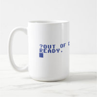 Commodore 64 Out of coffee error