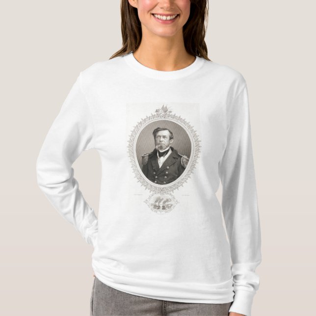 Commodore Andrew Hull Foote T-Shirt (Front)