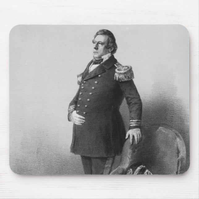 Commodore Matthew Calbraith Perry Mouse Pad (Front)