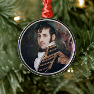 Commodore Stephen Decatur Metal Ornament