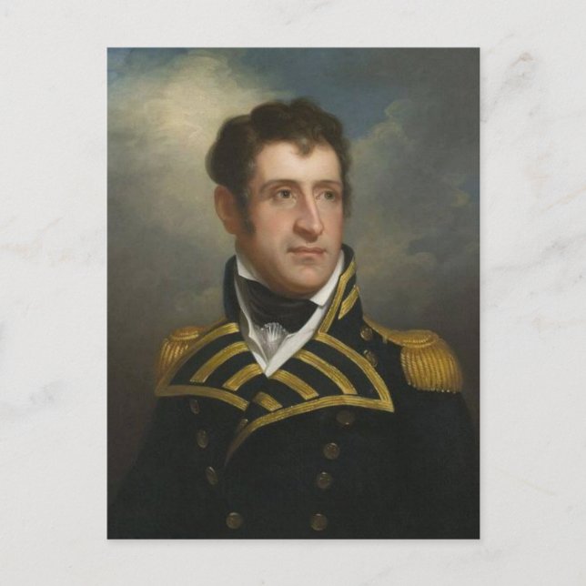 Commodore Stephen Decatur Postcard (Front)
