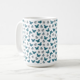 Common blue coffee mug