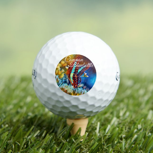 Common Bluebottle Golf Balls (Insitu Tee)