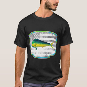 Common carp American flag 1 T-Shirt