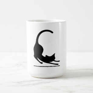 Common Cats Logo Black Coffee Mug