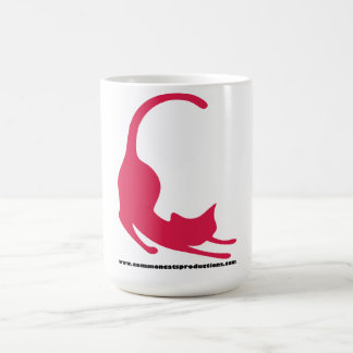 Common Cats Logo Pink Coffee Mug
