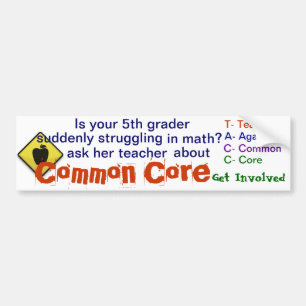 Common Core Bumper Sticker